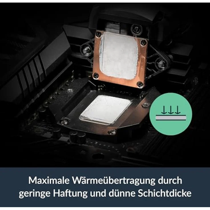 ARCTIC MX-7 Wärmeleitpaste (4g) mit 6x MX Cleaner, hohe Viskosität bis 38000 Poise, Betriebstemperatur -50-250 °C – Bild 7