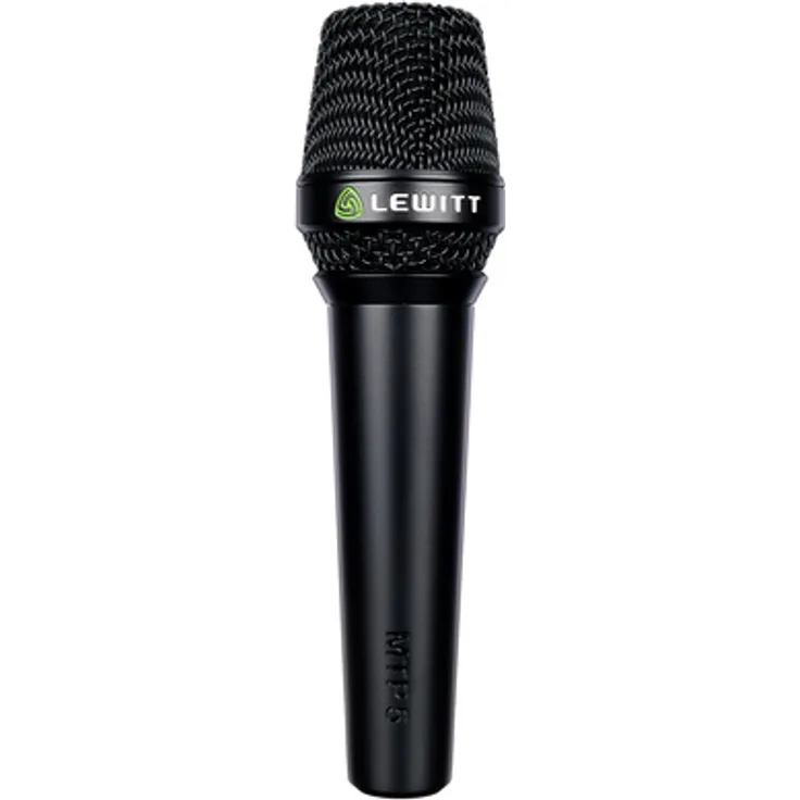 Lewitt MTP 5, Dynamisches Gesangsmikrofon für Live-Anwendungen, hohe Rückkopplungssicherheit, Vollmetallgehäuse