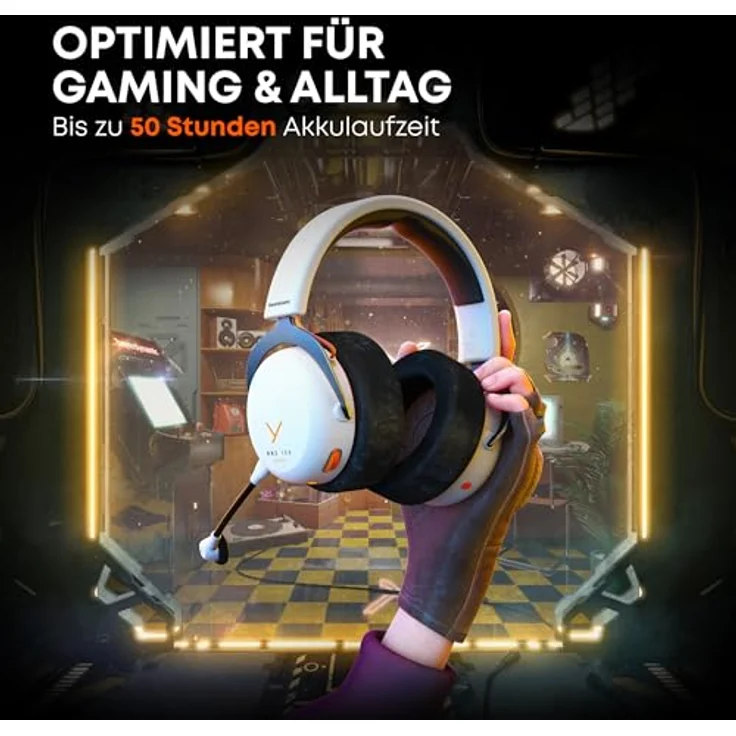BEYERDYNAMIC MMX 150, Over-ear Gaming Headset, Bluetooth 5.3, 50 Stunden Akkulaufzeit, Schwarz – Bild 3