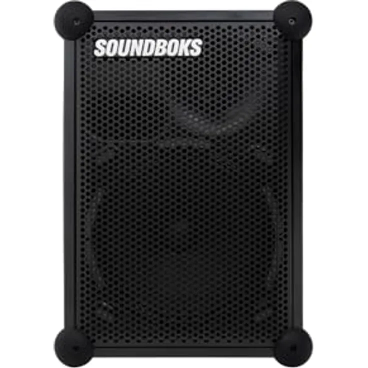 SOUNDBOKS Mix, Tragbarer Bluetooth-Lautsprecher, IP65 wetterfest, 121dB Lautstärke, 40 Stunden Laufzeit, Schwarz
