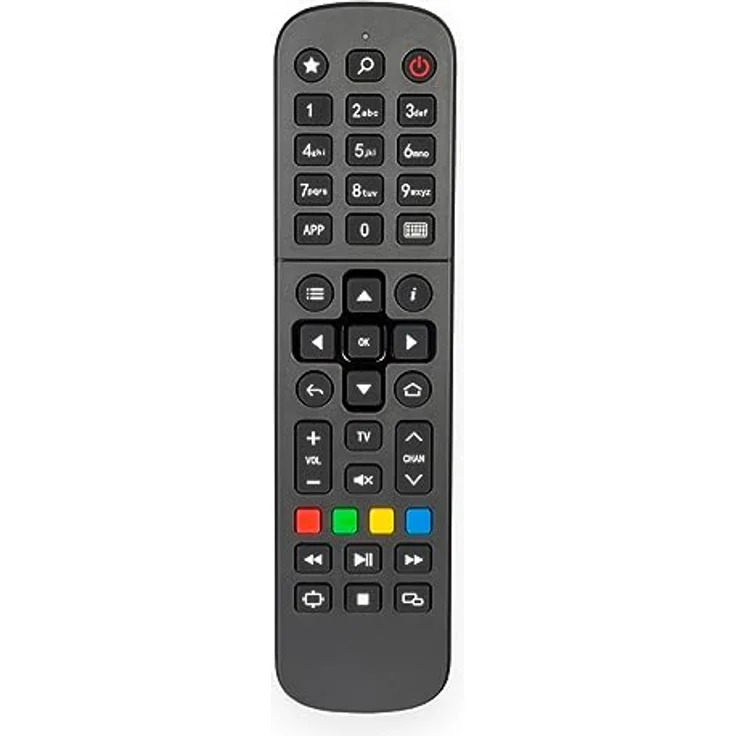 Infomir Original Fernbedienung SRC-4015 für MAG 420, 520, 522 Serien, schwarz