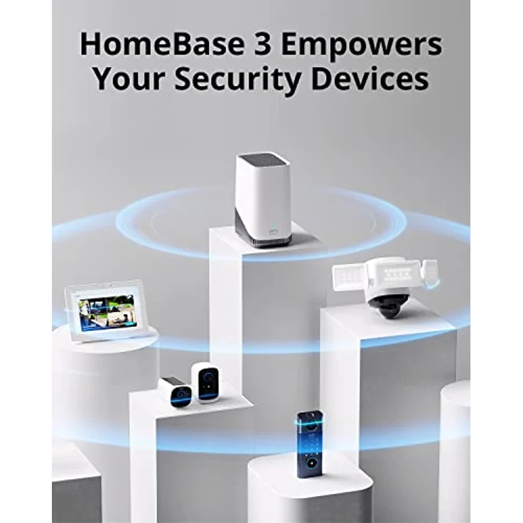 eufy Security HomeBase 3, eufy S380, Überwachungskamera, Gebührenfreie Nutzung, erweiterbarer Speicher, eufy Security Kompatibilität, Verschlüsselung nach Militärstandard – Bild 2