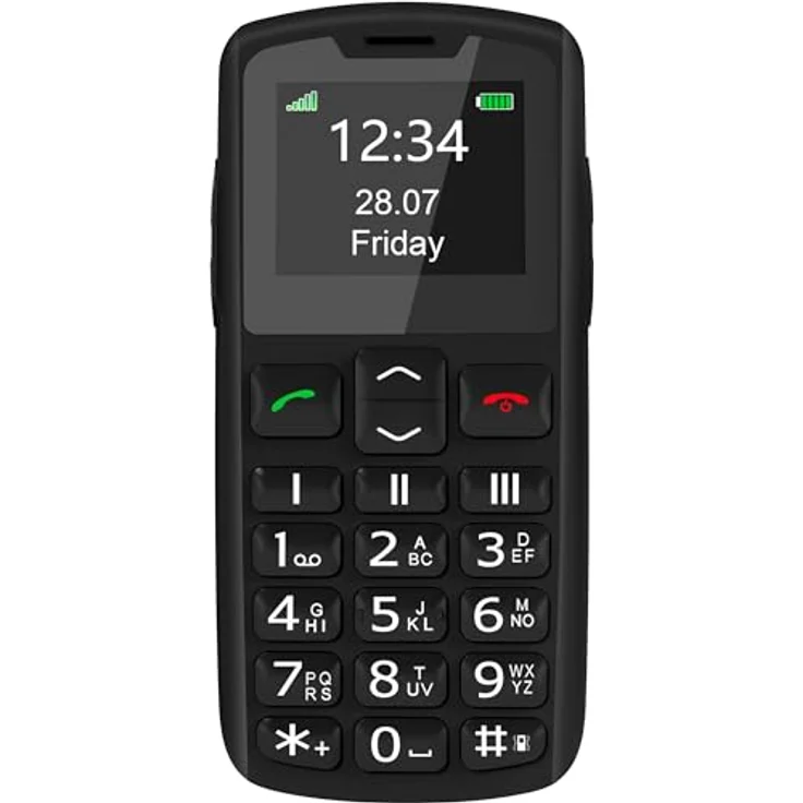 Beafon, SL230 LTE, Silverline, Tastentelefon, Seniorenhandy mit SOS Notruftaste – Bild 2