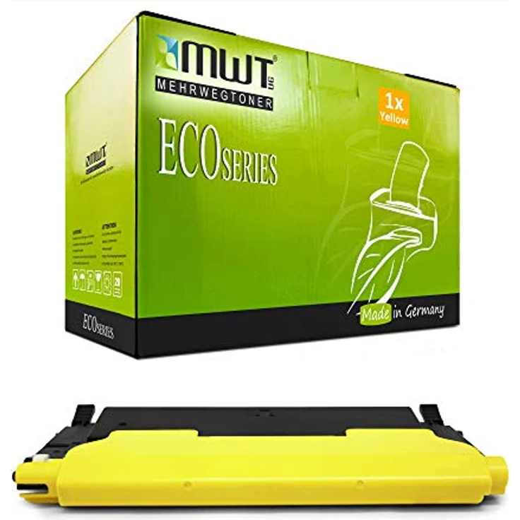 Kraft Office Supplies Toner kompatibel für Samsung CLX 3170 3175, Gelb Yellow, ca. 1.000 Seiten – Bild 1