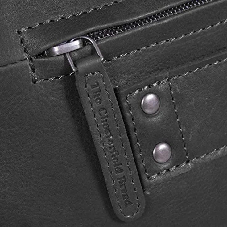 The Chesterfield Brand Aktentasche Ryan 1015 (17.30"), Notebooktasche aus gewachstem Rindleder, schwarz – Bild 4