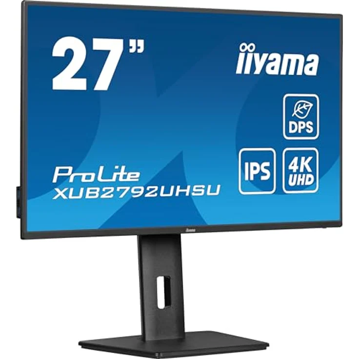 iiyama Prolite XUB2792UHSU-B6 27" IPS LED Monitor 4K UHD HDMI DP USB3.2 USB-C 15W DPS Pivot schwarz – Bild 1
