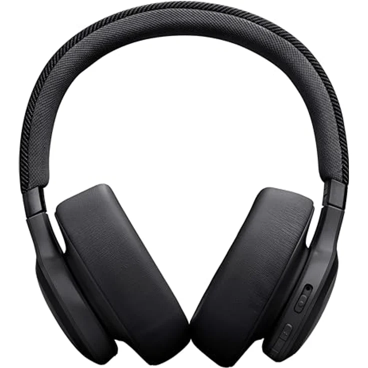 JBL Live 770 NC – Bluetooth Over-Ear-Kopfhörer mit adaptivem Noise-Cancelling – Kabellose Ohrhörer Signature Sound und Sprachassistent – Langer Musikgenuss für bis zu 65 Stunden – Schwarz – Bild 4