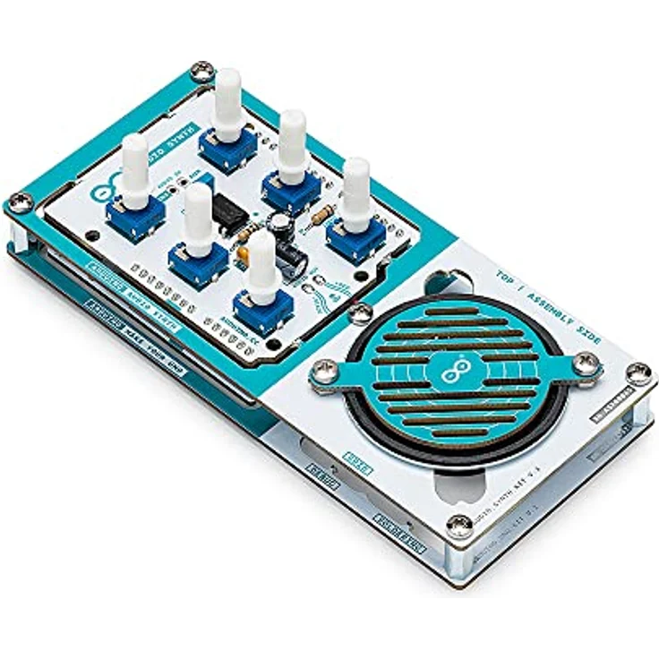 Arduino Make-your-UNO-Kit (AKX00037), Bausatz zum Selbstbau eines Arduino UNO und Synthesizers, inklusive Anleitung und Lernmaterialien – Bild 4