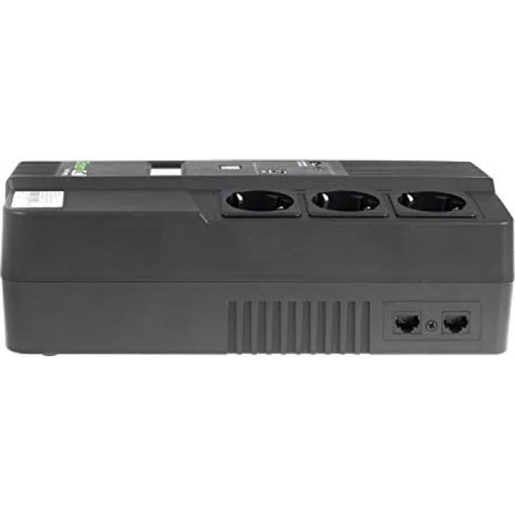 GREEN LL UPS-USV AiO (800VA-480W, 6x Schuko, AVR, LCD) – Bild 4