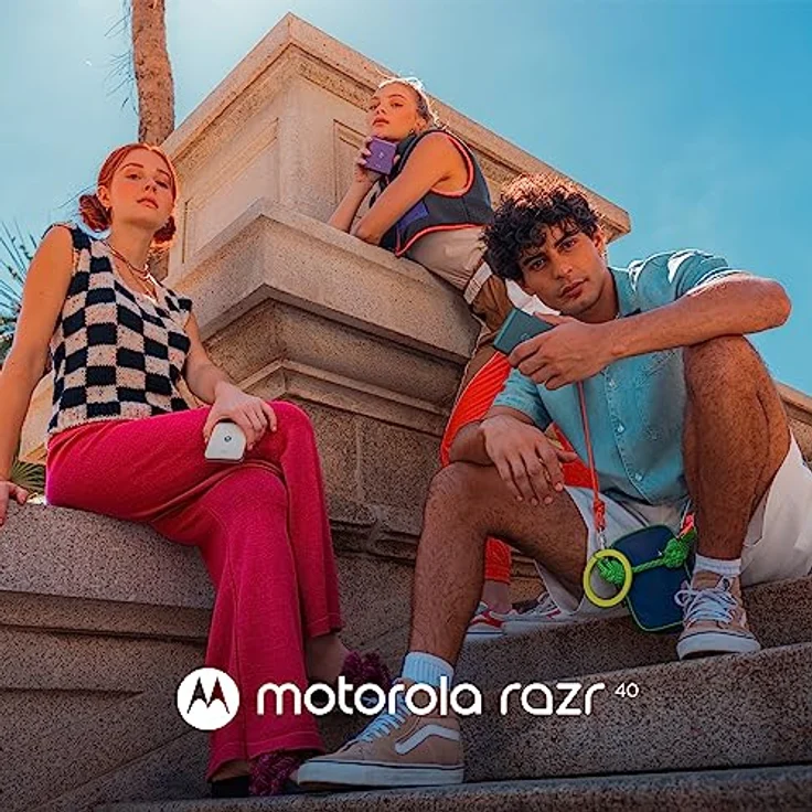Motorola RAZR 40 8/256 GB, Grappe Summer Lilac – Bild 5