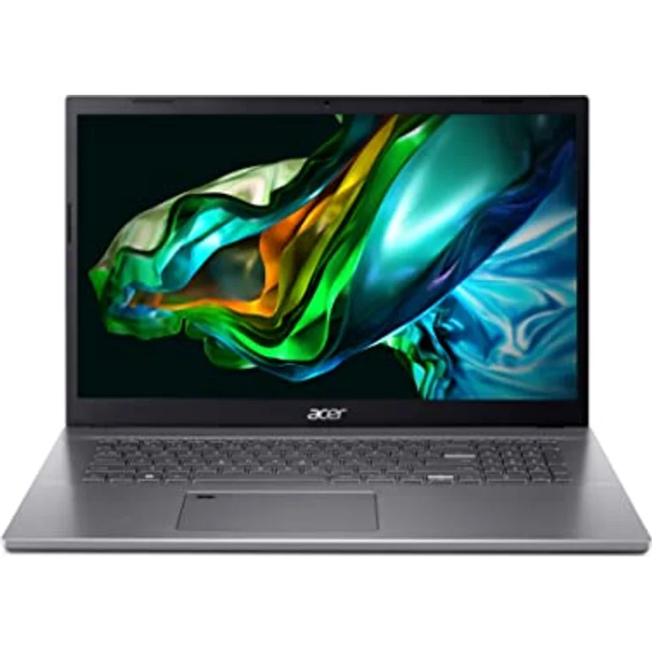 Acer Aspire 5 (A517-53-592Y) Laptop | 17,3" FHD Display | Intel Core i5-12450H | 16 GB RAM | 512 GB SSD | Intel UHD Grafik | Windows 11 | QWERTZ Tastatur | grau – Bild 1