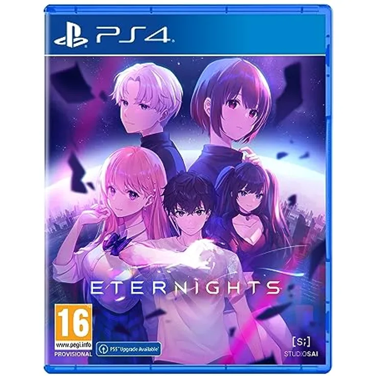 MAXIMUM ENTERTAINMENT Eternights PlayStation 4, PS4-Games mit 1080p Auflösung und Ultra HD Blu-ray Player, schwarz