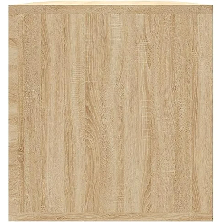 vidaXL Schallplatten-Aufbewahrungsbox Sonoma Eiche 71×34×36 cm – Bild 8
