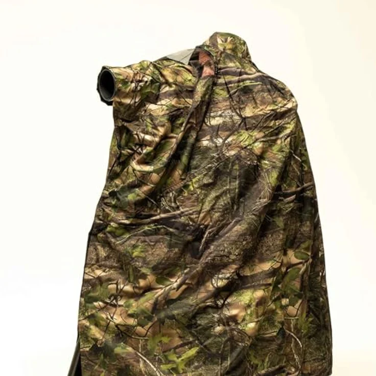Buteo Photo Gear Bag Hide, mobiles Versteckzelt ohne Rahmen in grün, Innen schwarz beschichtet – Bild 2