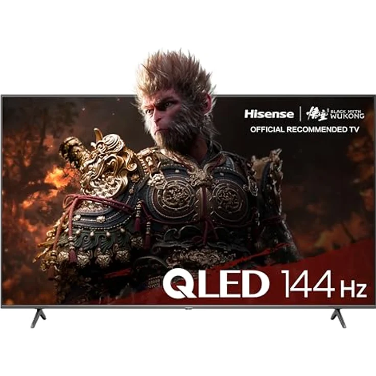 Hisense 55E7NQ Pro 139 cm (55 Zoll) QLED Smart TV, 4K UHD, Total HDR, Dolby Vision IQ Atmos, Game Mode Pro 144 Hz, Alexa Built-In, Dunkelgrau – Bild 4