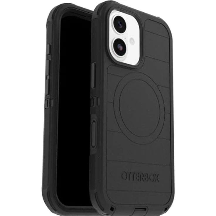 OtterBox Defender Series Pro MagSafe Hülle für iPhone 17, stoßfest, sturzsicher, extrem robust, 7X militärisch getestet, Schwarz, keine Einzelhandelsverpackung – Bild 1