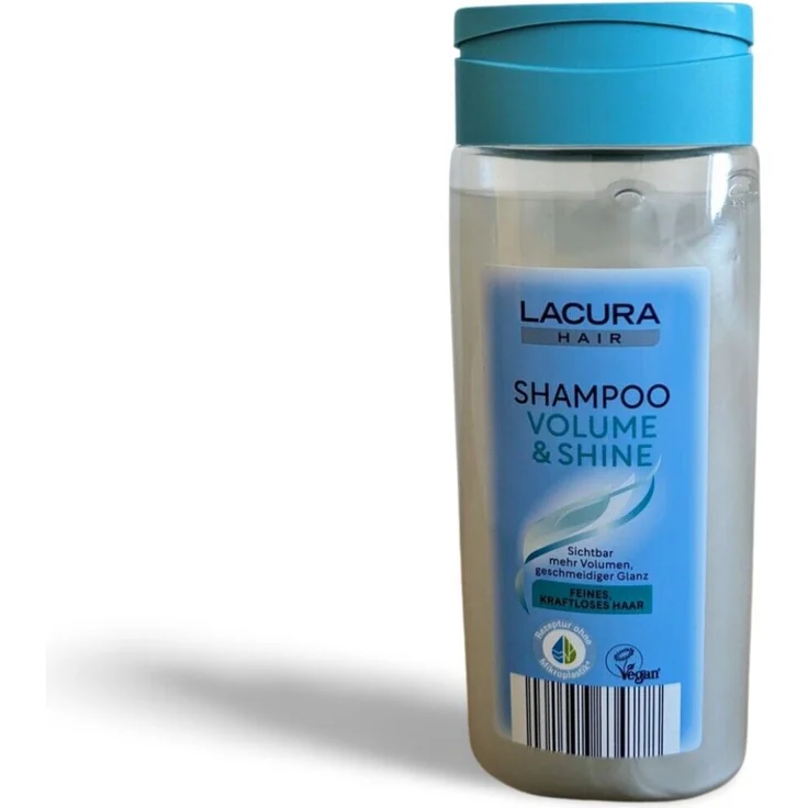 Lacura Hair Shampoo Volume & Shine 300ml Vegan Pflegend und Reichhaltig