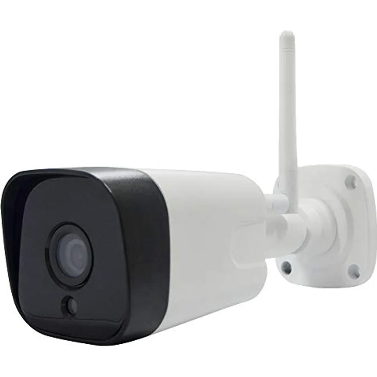 Superior Security iCM001 WiFi Outdoor Überwachungskamera HD 10800p 2.4GHz mit Nachtsicht und Zwei-Wege-Audio - Bewegungsabschaltung - Manueller Zoom, weiß – Bild 1