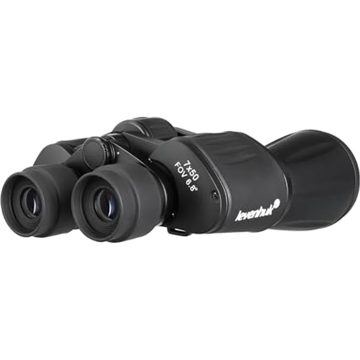 Levenhuk New Atom 7x50 Fernglas, 7-fache Vergrößerung, 50mm Objektiv, spritzwassergeschützt, ideales Reise- und Naturbeobachtungsfernglas – Bild 7