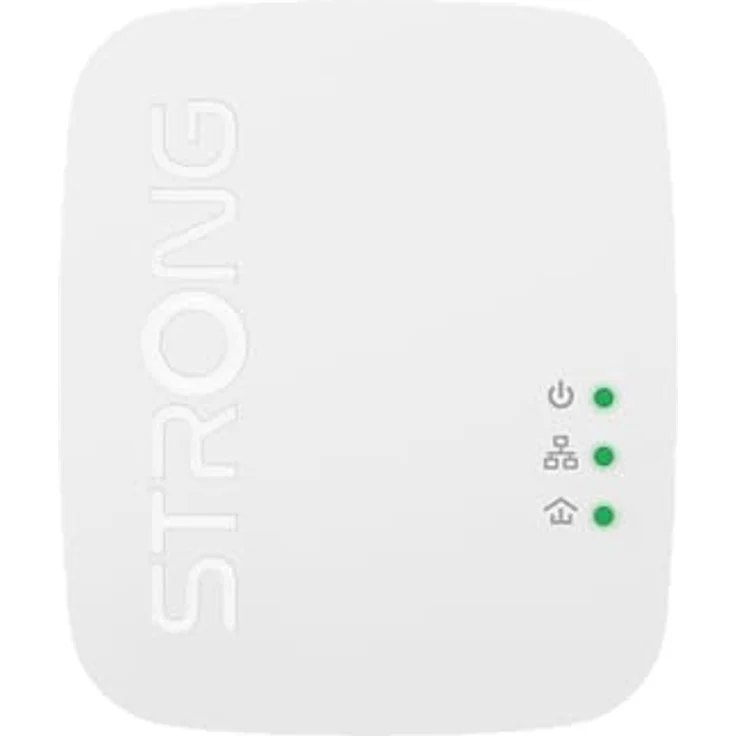 STRONG Powerline 600 KIT Mini mit 600 Mbits/s, Reichweite von 300m, 1x LAN Anschluss PowerLAN-Adapter, 2 Geräte für besten Empfang im ganzen Haus – Bild 3