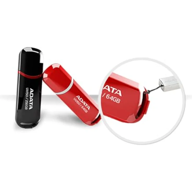 ADATA AUV150-64G-RBK 64GB DashDrive schwarz – Bild 7