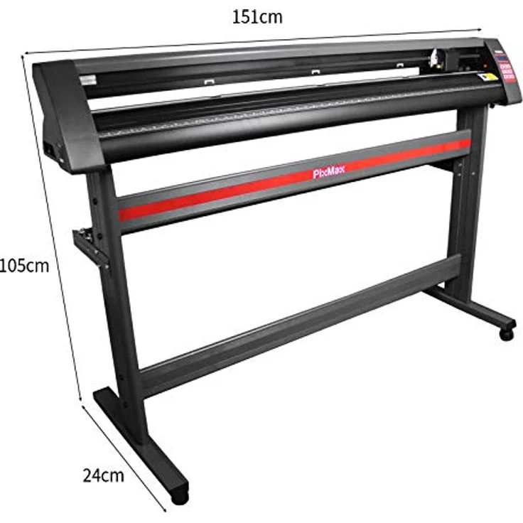 Monster Shop 1510mm Schneideplotter, Vinyl Plotter mit Flexi Starter Software und Aluminiumständer, inkl. Schutzabdeckung und 3x Roland-Schneidemesser – Bild 8