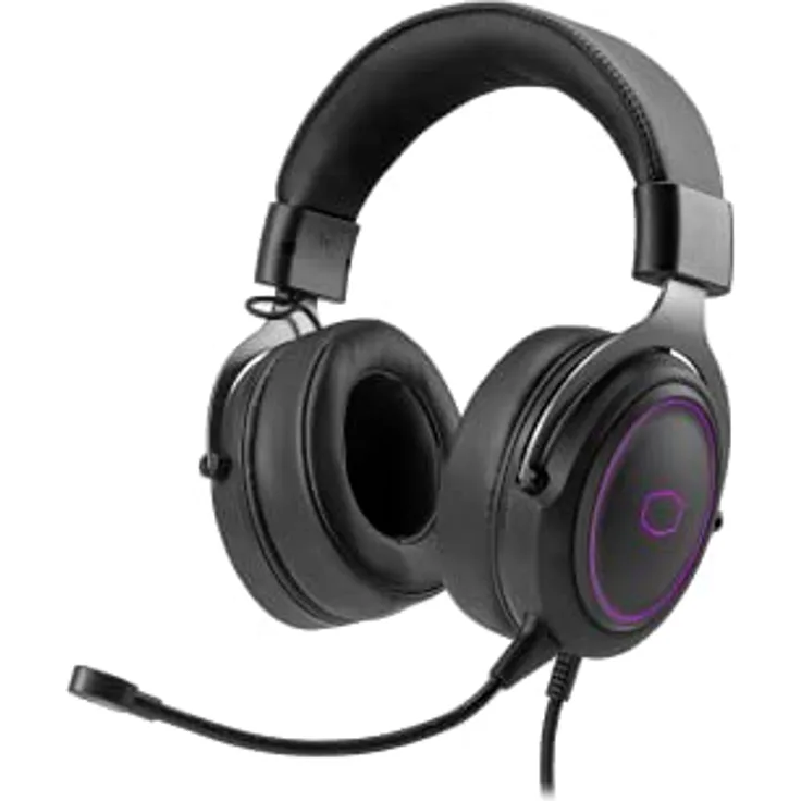 Cooler Master CH331 Gaming-Headset Virtual 7.1 Surround Sound, omnidirektionales Mikrofon, langlebiger Aluminiumrahmen, abnehmbares omnidirektionales Boom-Mikrofon, USB-Anschluss (CH-331)