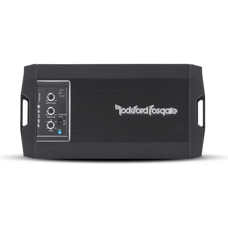 Rockford Fosgate POWER T750x1bd, 1-Kanal Class-bd Verstärker mit 750 W RMS, Aluminium-Kühlkörper und C.L.E.A.N. Setup-System