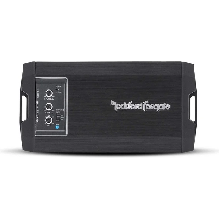 Rockford Fosgate POWER T750x1bd, 1-Kanal Class-bd Verstärker mit 750 W RMS, Aluminium-Kühlkörper und C.L.E.A.N. Setup-System