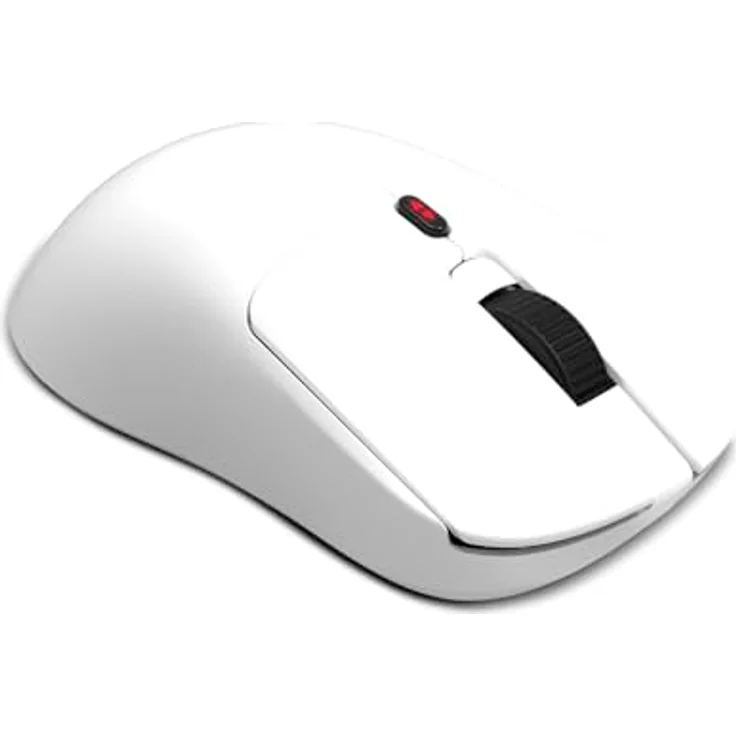 KROM KLEVER White - Ultraleichte kabellose Gaming-Maus, optischer Präzisionssensor Pixart PMW 3325, 6 DPI-Stufen bis zu 10000, 55g, Weiß. – Bild 2