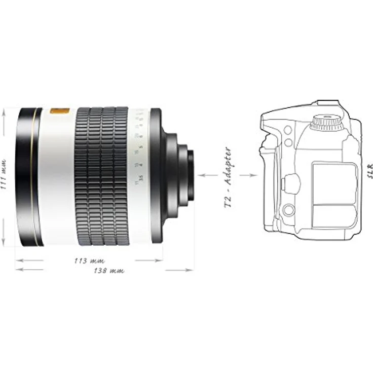 Walimex pro 800-8,0 DSLR Spiegel Nikon F – Bild 8