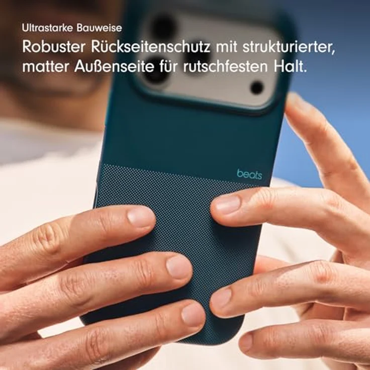 Beats Rugged Case iPhone 17 Pro, Rocky Mountain Blau, MagSafe-kompatibel mit robustem Schutz und Kamerasteuerung – Bild 5