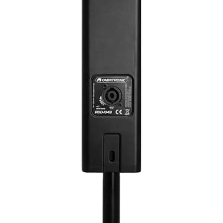 Omnitronic ROD-1043 Aktives PA-Lautsprecher-Set, 350 W RMS, Bluetooth, DSP mit Presets, mobilem Design, 3 Zoll – Bild 4