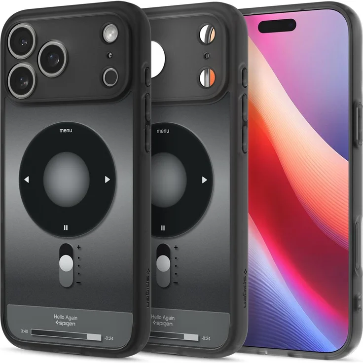 Spigen Ultra Hybrid MagSafe, Smartphone Hülle für iPhone 17 Pro Max, klassisch schwarz