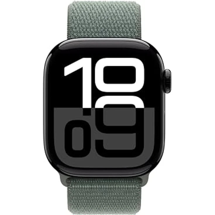 Apple Watch Band - Sport Loop - 42 mm - Salbei - Leicht, atmungsaktiv, aus recycelten Garnen, passend für die meisten Handgelenke – Bild 3