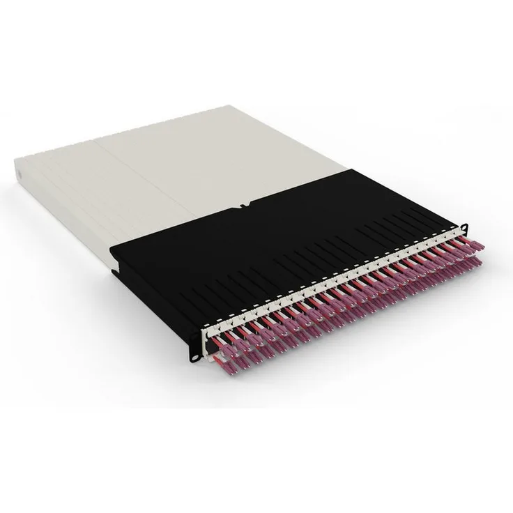 PATCHBOX patchbox.one, einziehbares Kabeleinzugssystem, Erikaviolett, RAL 9001