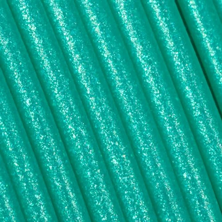 Polymaker Panchroma Celestial PLA-3D-Druck-Filament, 1,75 mm, glänzend glitzernd, grün, 1 kg Spule, für FFF/FDM-Drucker – Bild 2