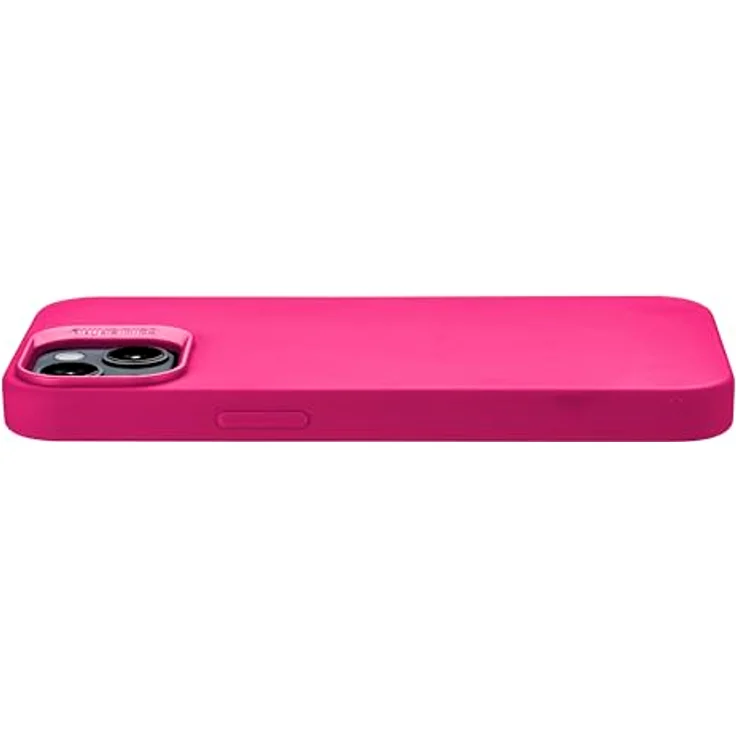 cellularline - Sensation+ für iPhone 15 - Weiche Silikon-Schutzhülle ohne Grip-Effekt - Geschützte Kanten, Tasten, Kamera und Anschlüsse - Rosa – Bild 2