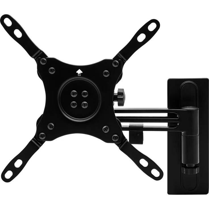 SOTECH Universal TV-Wandhalterung WH-02-43, 1-armig, schwenkbar für Fernseher 13-43 Zoll, schwarz