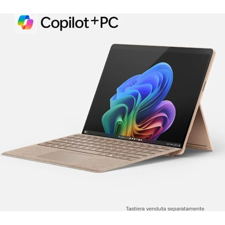 Microsoft Surface Pro 11 Copilot+ PC, 13" Touch, Snapdragon X Plus, 16GB RAM, 512GB SSD, Sand, Windows 11 – Bild 2