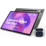 Lenovo Idea Tab Pro + Stift + Moto Buds, Luna Grey, 12,7 Zoll, MediaTek Dimensity 8300, 8 GB, 128 GB UFS Tablet