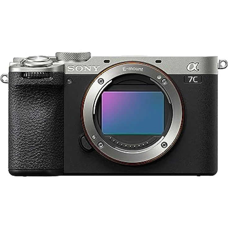Sony Alpha 7C II | Spiegellose Vollformatkamera (kompakt, 33 MP, Echtzeit-Autofokus, 10 BPS, 4K Video, neigbarer LCD-Touchscreen) Silber – Bild 1