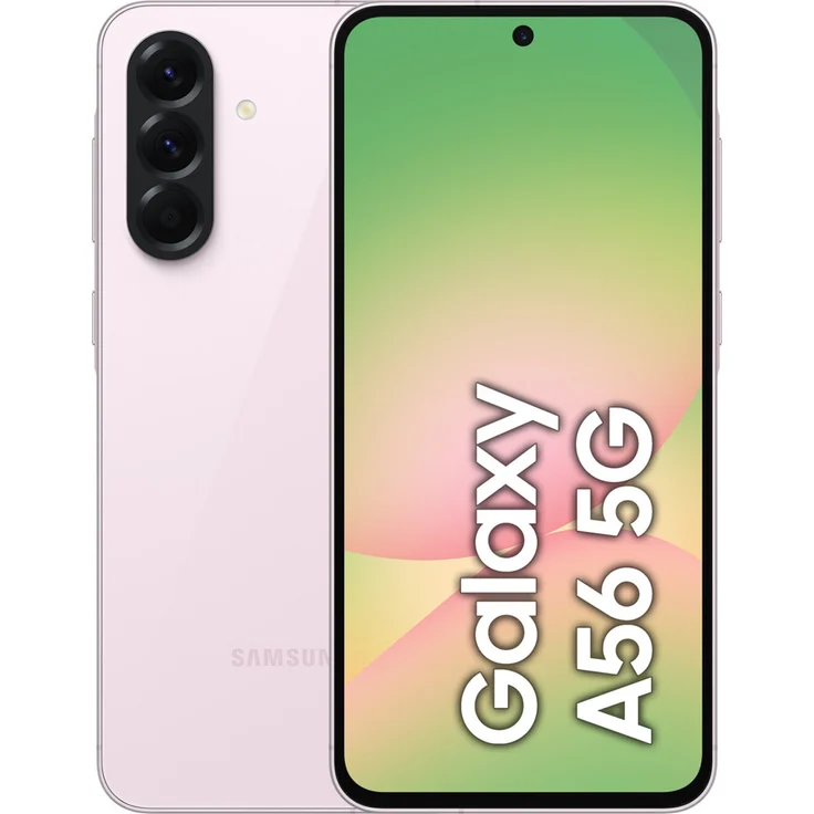 Samsung Galaxy A56 5G 8GB/256GB Awesome Pink Dual-SIM SM-A566, Smartphone mit 120 Hz FHD+ Super AMOLED Display