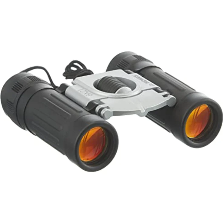 KONUS Basic 8x21 Taschenfernglas, Gummierung, leicht und robust, Ruby-Coated Optik, zentrale Fixierung – Bild 1