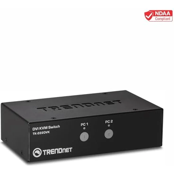 Trendnet TK-222DVK Tastatur/Video/Maus KVM-Switch – Bild 3