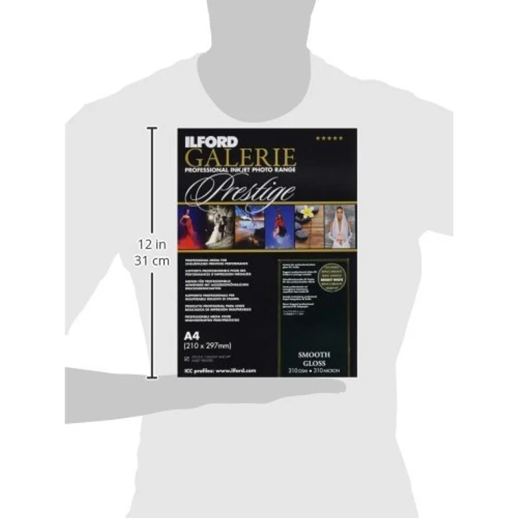 ILFORD GALERIE Smooth Gloss 310gsm A4 - 210mm x 297mm 250 Blatt – Bild 9