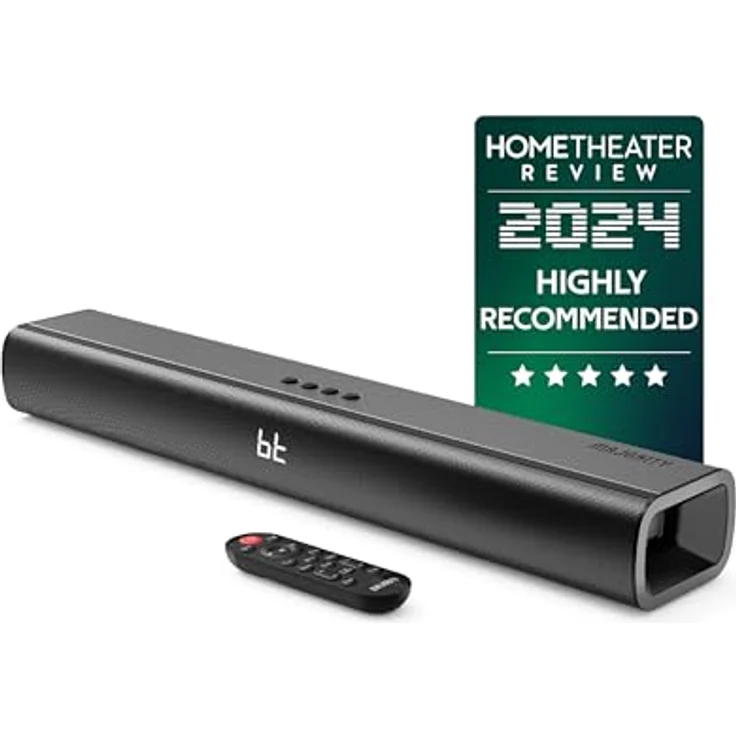 MAJORITY Naga 60 Soundbar mit integriertem Subwoofer, 120W, Bluetooth, HDMI ARC, 2.1 Soundsystem, wandmontierbar – Bild 1