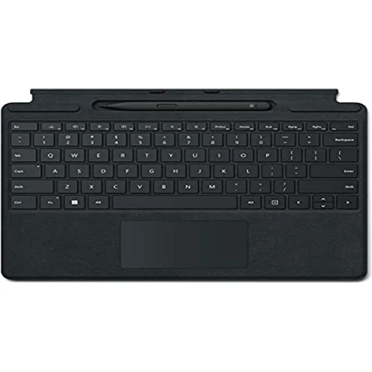 Microsoft Signature with Slim Pen 2 Schwarz Cover Port QWERTY Spanisch