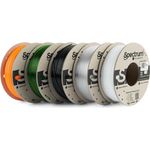 Spectrum PCTG 5 Pack, 3D Filament 1.75 mm, 1250 g, weiß, umweltfreundliche Kartonspulen
