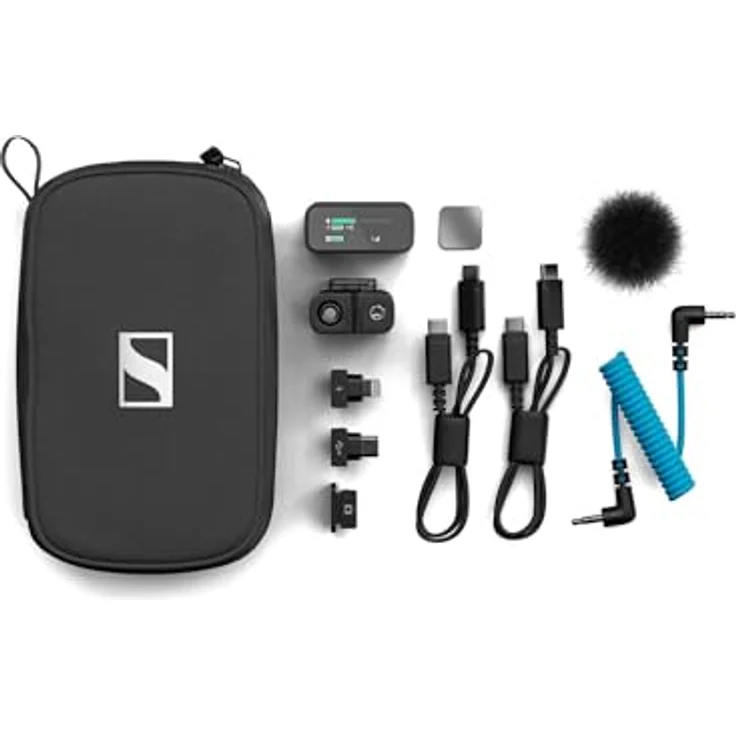 Sennheiser Profile Wireless 1-Channel Set Ansteckmikrofon mit 32-Bit Float Aufnahmefunktion, 2,4 GHz Empfänger und bis zu 7 Stunden Akkulaufzeit – Bild 4